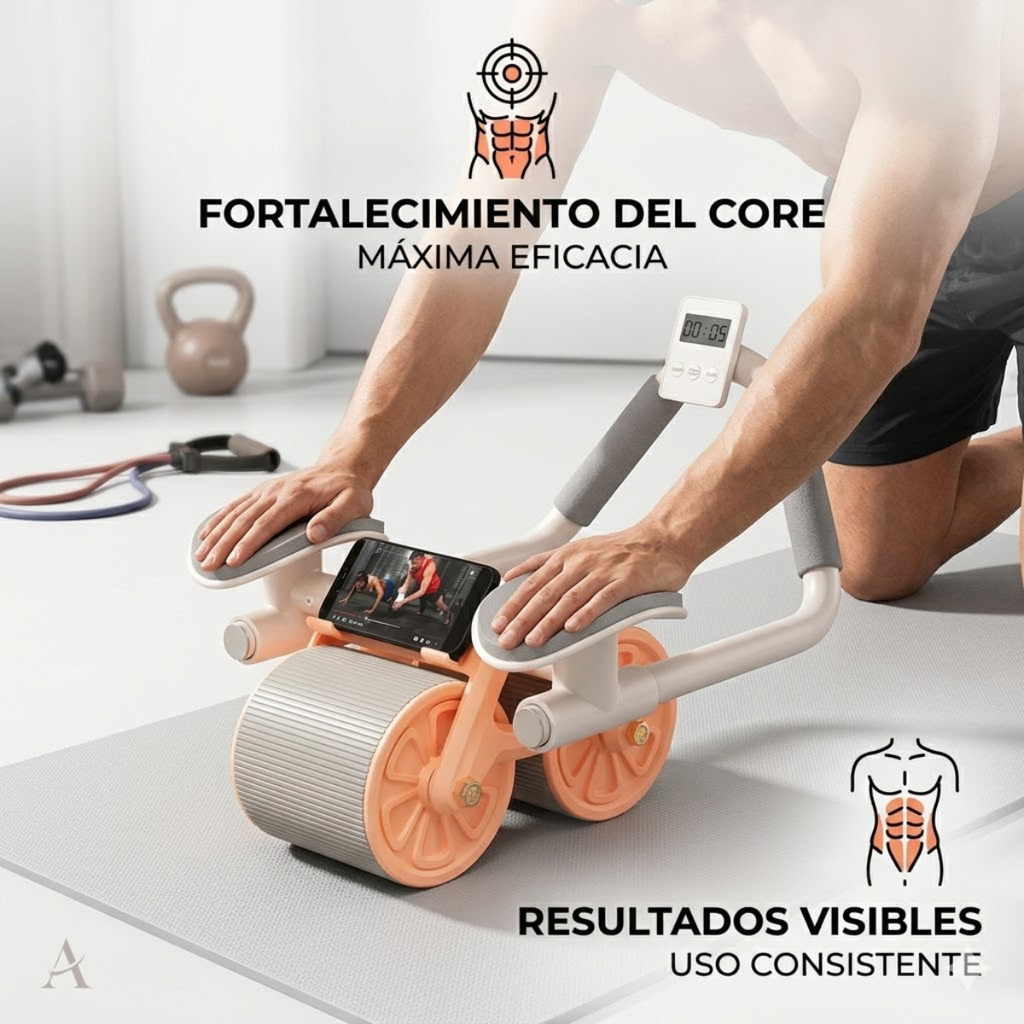 Rueda Abdominal Con Rebote